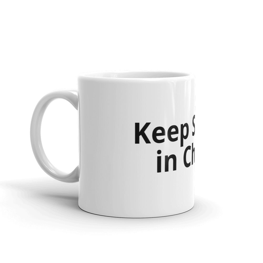 Keep Stupid in Check Mug